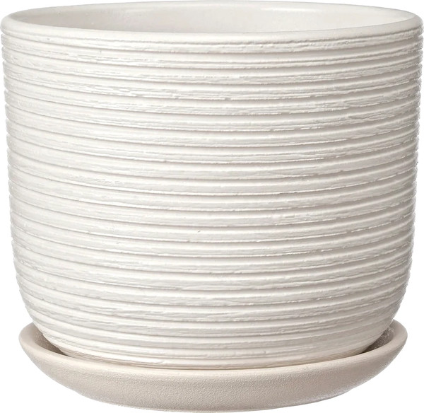 Изображение товара Вазон Композит Лоза №3 / КС-Бук3-193-03 (2.9л, белый бук)