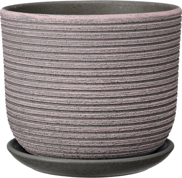 Изображение товара Вазон Композит Лоза №3 / КС-Бук3-193-65 (2.9л, розово-серый бук)