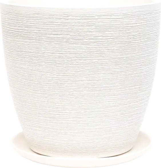 Изображение товара Вазон Композит Гнездо №6 / КС-Б6-265-03 (8л, белый бутон)