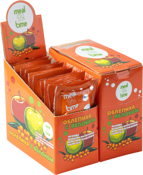 Изображение товара Чайный напиток Meal Time Облепиха с яблоком (10x60г)