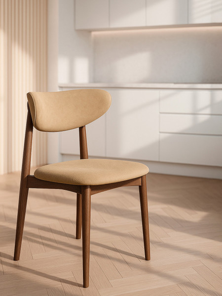 Изображение товара Стул Woodville Фарго / 619697 (бежевый/миланский орех)