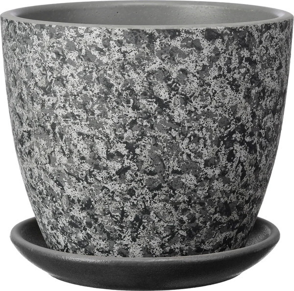 Изображение товара Вазон Композит Гризайль №8 / КБ-Б8-278-22 (22л, серый бутон)