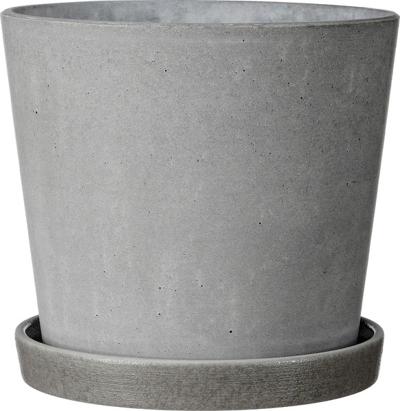 Изображение товара Вазон Композит Грэй Конус №3 / КБ-К3-251-22 (2.28л, серый)