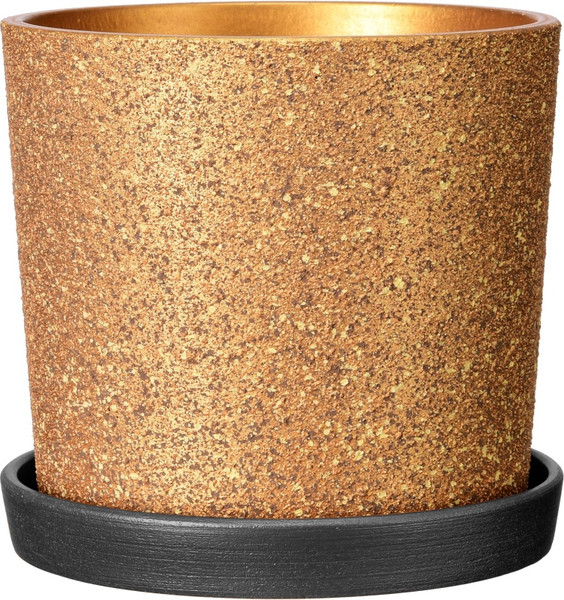 Изображение товара Вазон Композит Дакар Кедр №2 / КБ-Б2-294-21 (1.4л, золото)