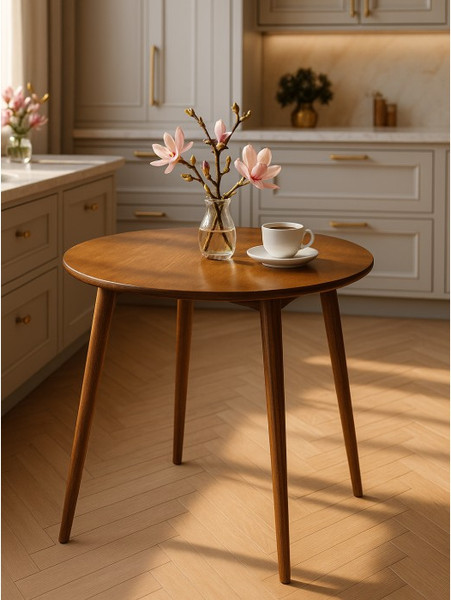 Изображение товара Обеденный стол Woodville Турин 80-160х80 / 619693 (миланский орех)