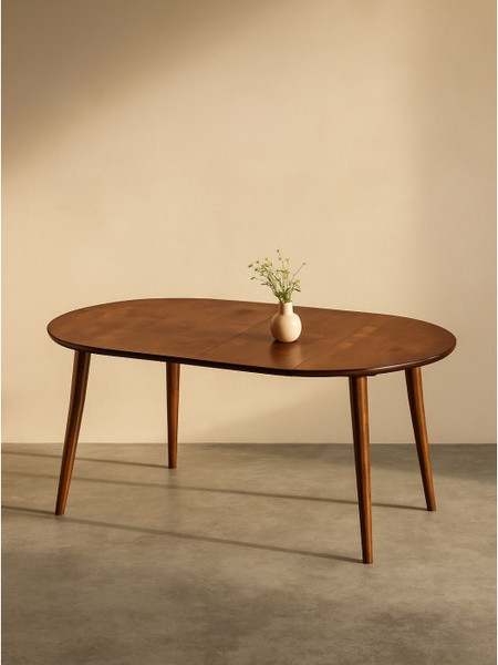 Изображение товара Обеденный стол Woodville Турин 80-160х80 / 619693 (миланский орех)