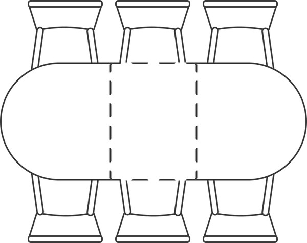 Изображение товара Обеденный стол Woodville Турин 80-160х80 / 619691 (орех)