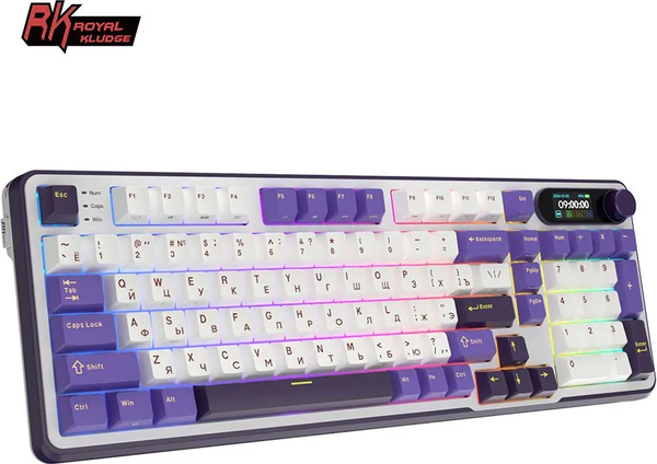 Изображение товара Клавиатура Royal Kludge RK-S98 (Brown Switch/Blackberry)