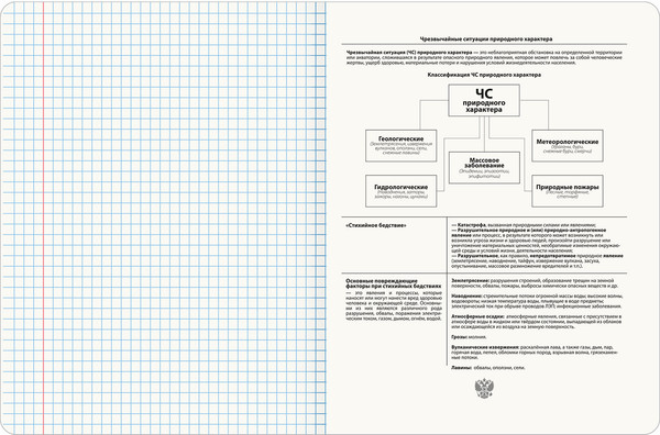Изображение товара Тетрадь предметная Brauberg Creative. ОБизР / 405121 (48л)