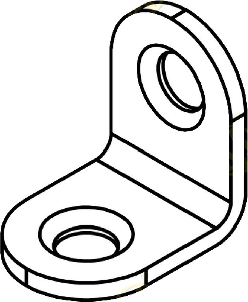 Изображение товара Кронштейн крепежный Металлист МК 16x16 (10шт, цинк)