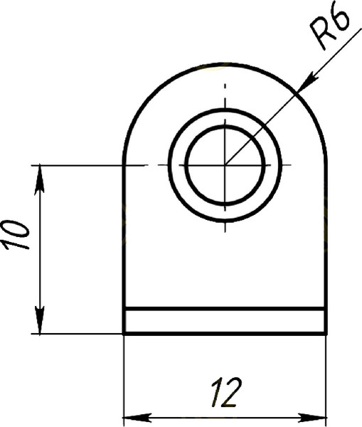 Изображение товара Кронштейн крепежный Металлист МК 16x16 (10шт, цинк)