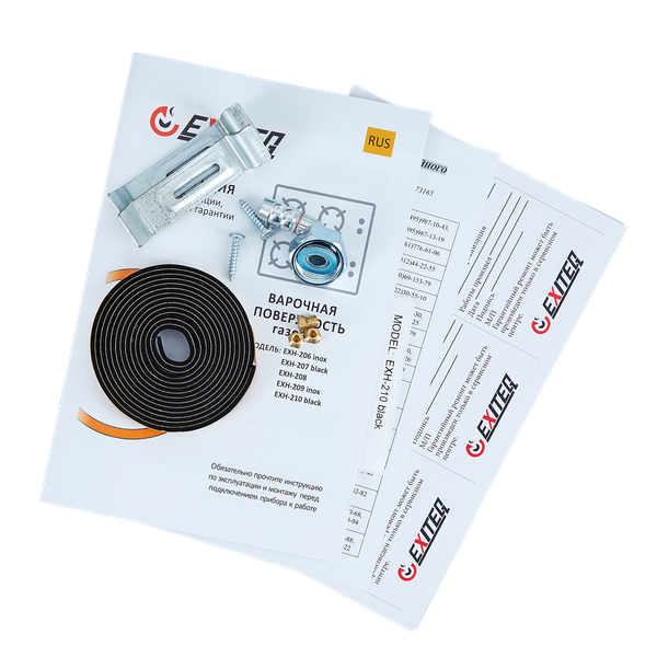 Изображение товара Газовая варочная панель Exiteq EXH-206 inox