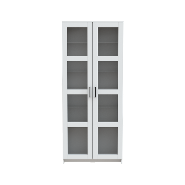 Изображение товара Шкаф с витриной Mio Tesoro Нави с витриной 2.15.16.090.1 (белый)