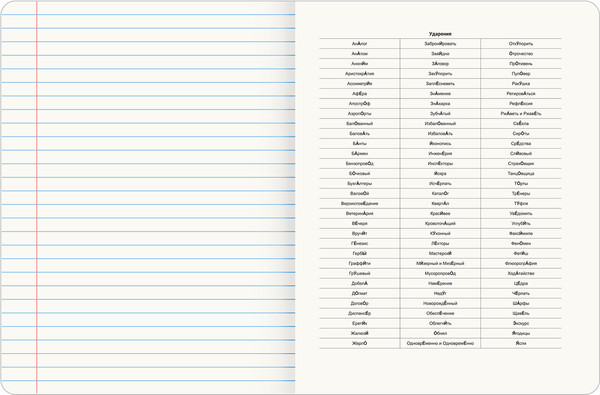 Изображение товара Тетрадь предметная Brauberg Classic. Русский язык / 405144 (48л)