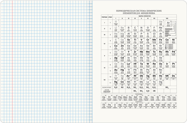 Изображение товара Тетрадь предметная Brauberg Classic. Химия / 405146 (48л)