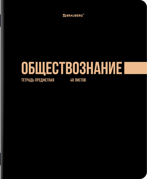 Изображение товара Набор предметных тетрадей Brauberg Классика Black / 405162 (12шт)
