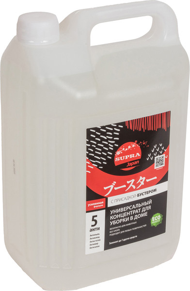Изображение товара Универсальное чистящее средство Supra Бустеры Концентрат (5л)