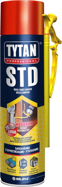 Изображение товара Пена монтажная Tytan Professional Всесезонная STD (500мл)