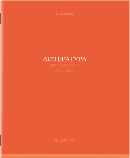 Изображение товара Тетрадь предметная Brauberg Колор. Литература / 405077 (36л)