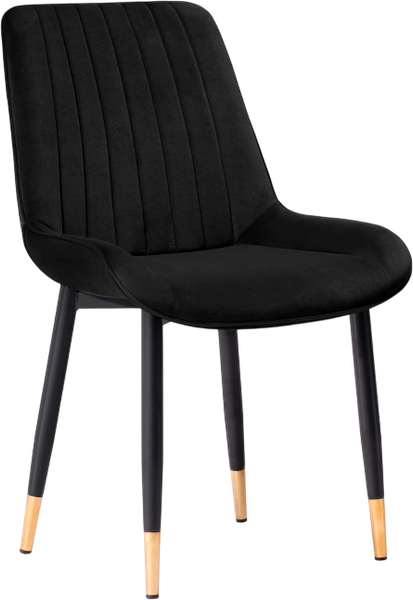 Изображение товара Стул Woodville Seda-1 / 15295 (black/gold/black)