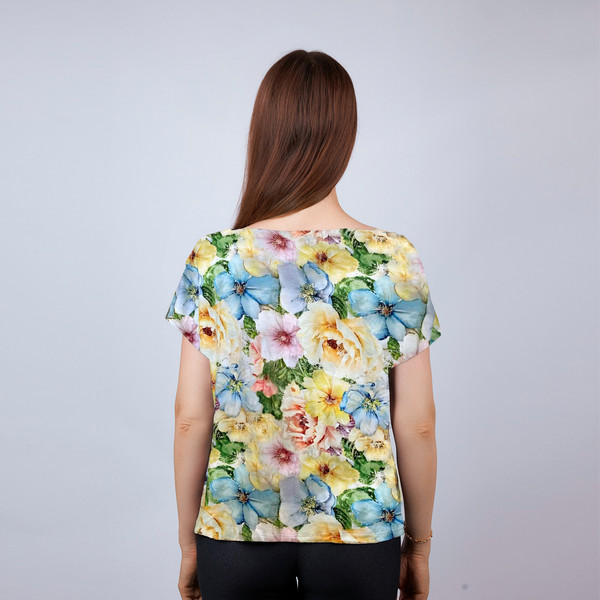 Изображение товара Джемпер Verally 434-1 (р.170,176-104-110, пионы)