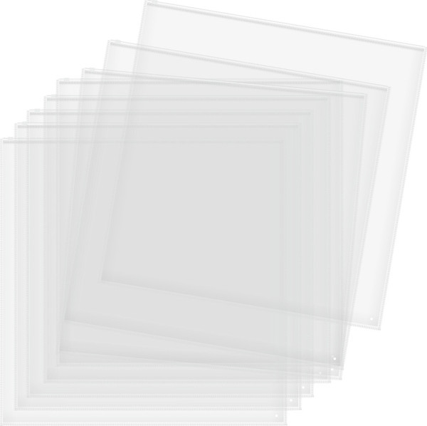 Изображение товара Комплект пакетов-слайдеров Sentex ПП 40х40 с бегунком и отверстием (50шт)