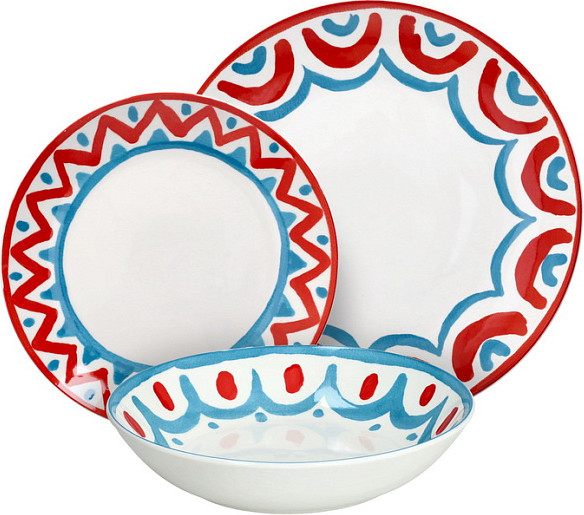 Изображение товара Набор тарелок Tognana Madison Vietri MC07018M264