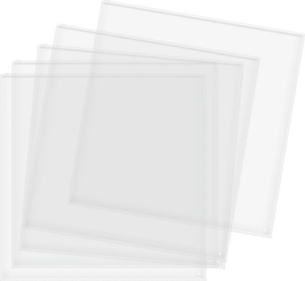 Изображение товара Комплект пакетов-слайдеров Sentex ПП 40х40 с бегунком и отверстием (10шт)