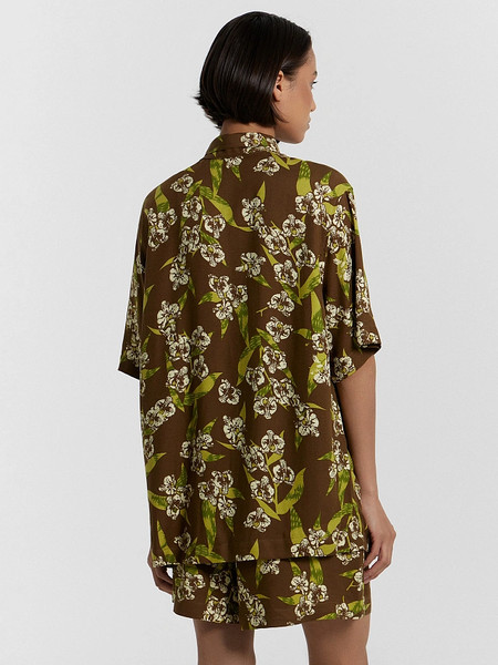 Изображение товара Рубашка Mark Formelle 112855/1 (р.170-84-90, цветы на кенгуру)