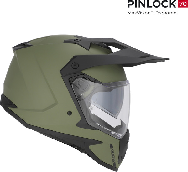 Изображение товара Мотошлем Acerbis Assault 0026643.582.064 (M, армейский зеленый)