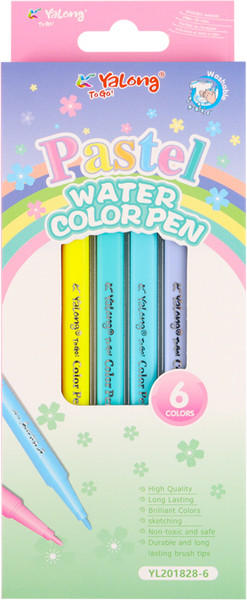 Изображение товара Фломастеры Yalong YL201828-6 (6цв)