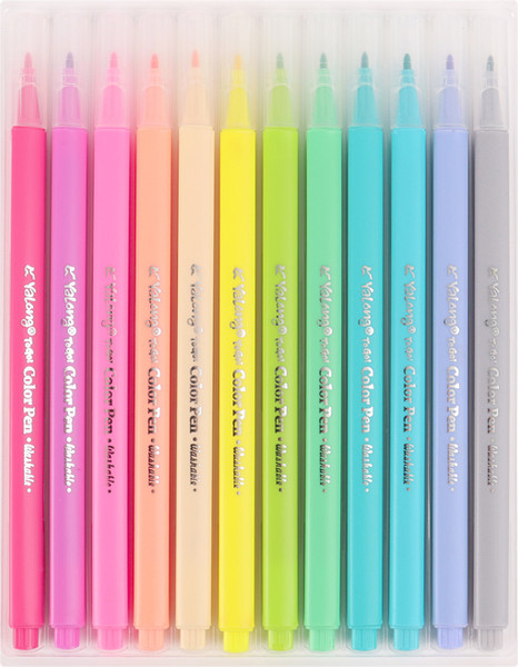 Изображение товара Фломастеры Yalong YL201828-12 (12цв)