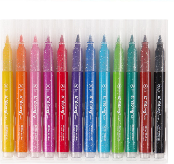 Изображение товара Фломастеры Yalong YL235105-12 (12цв)