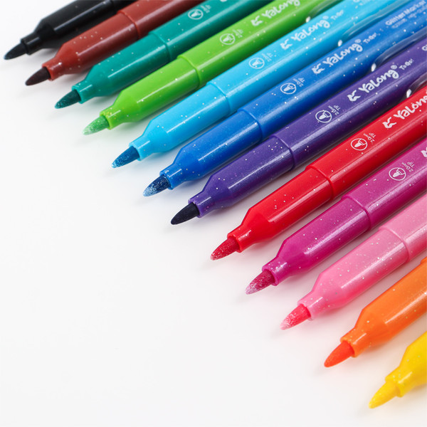 Изображение товара Фломастеры Yalong YL235105-12 (12цв)