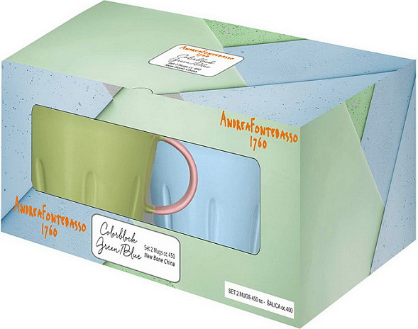 Изображение товара Набор кружек Andrea Fontebasso New Milk Colorblock NL614062988
