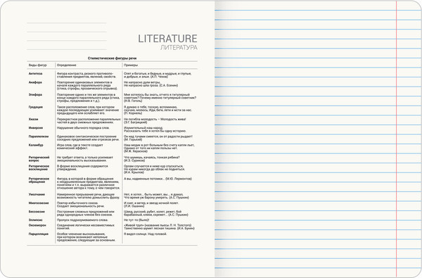 Изображение товара Тетрадь предметная Brauberg Creative. Литература / 405117 (48л)