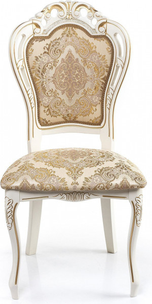 Изображение товара Стул Woodville Bronte / 253354 (молочный с патиной)