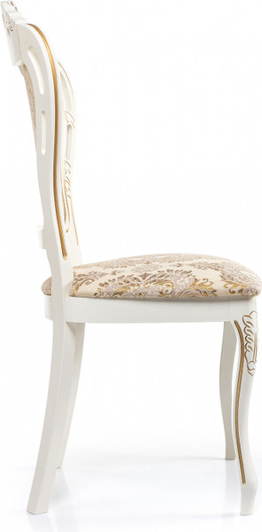 Изображение товара Стул Woodville Bronte / 253354 (молочный с патиной)