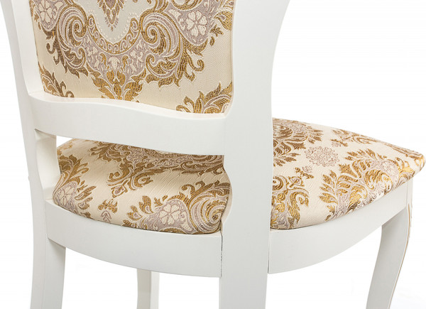 Изображение товара Стул Woodville Bronte / 253354 (молочный с патиной)