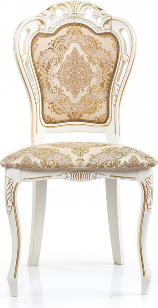 Изображение товара Стул Woodville Bronte / 253354 (молочный с патиной)