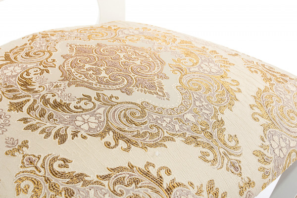 Изображение товара Стул Woodville Bronte / 253354 (молочный с патиной)