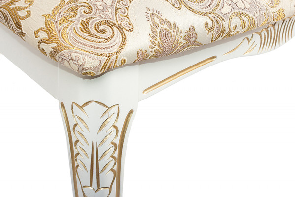 Изображение товара Стул Woodville Bronte / 253354 (молочный с патиной)