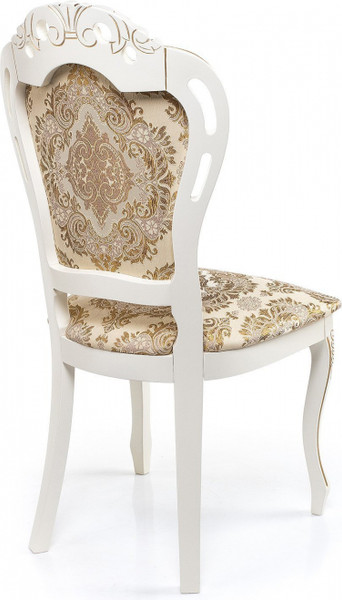 Изображение товара Стул Woodville Bronte / 253354 (молочный с патиной)