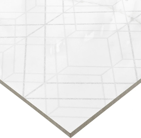 Изображение товара Декоративная плитка NewTrend Lims Light Rhomb DW36LMM00 (300x600)