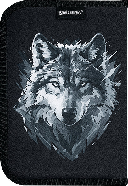 Изображение товара Пенал Brauberg Gray Wolf / 273520