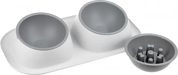 Набор мисок для животных Idea Твикс Макси М 1813 (смоки) — фото 5
