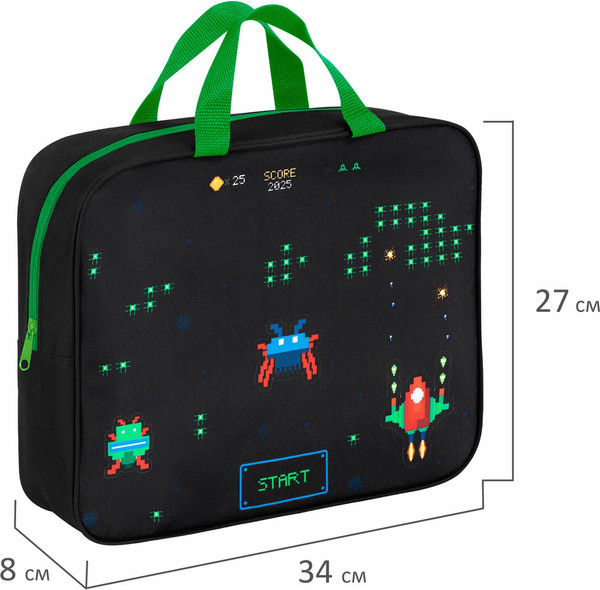 Изображение товара Папка-портфель Brauberg Space Strike / 273306
