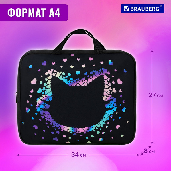 Изображение товара Папка-портфель Brauberg Pretty Face / 273307