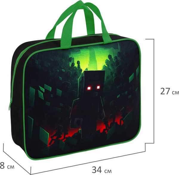 Изображение товара Папка-портфель Brauberg Night Warrior / 272183