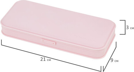 Изображение товара Пенал Brauberg 272271 (пастельный розовый)